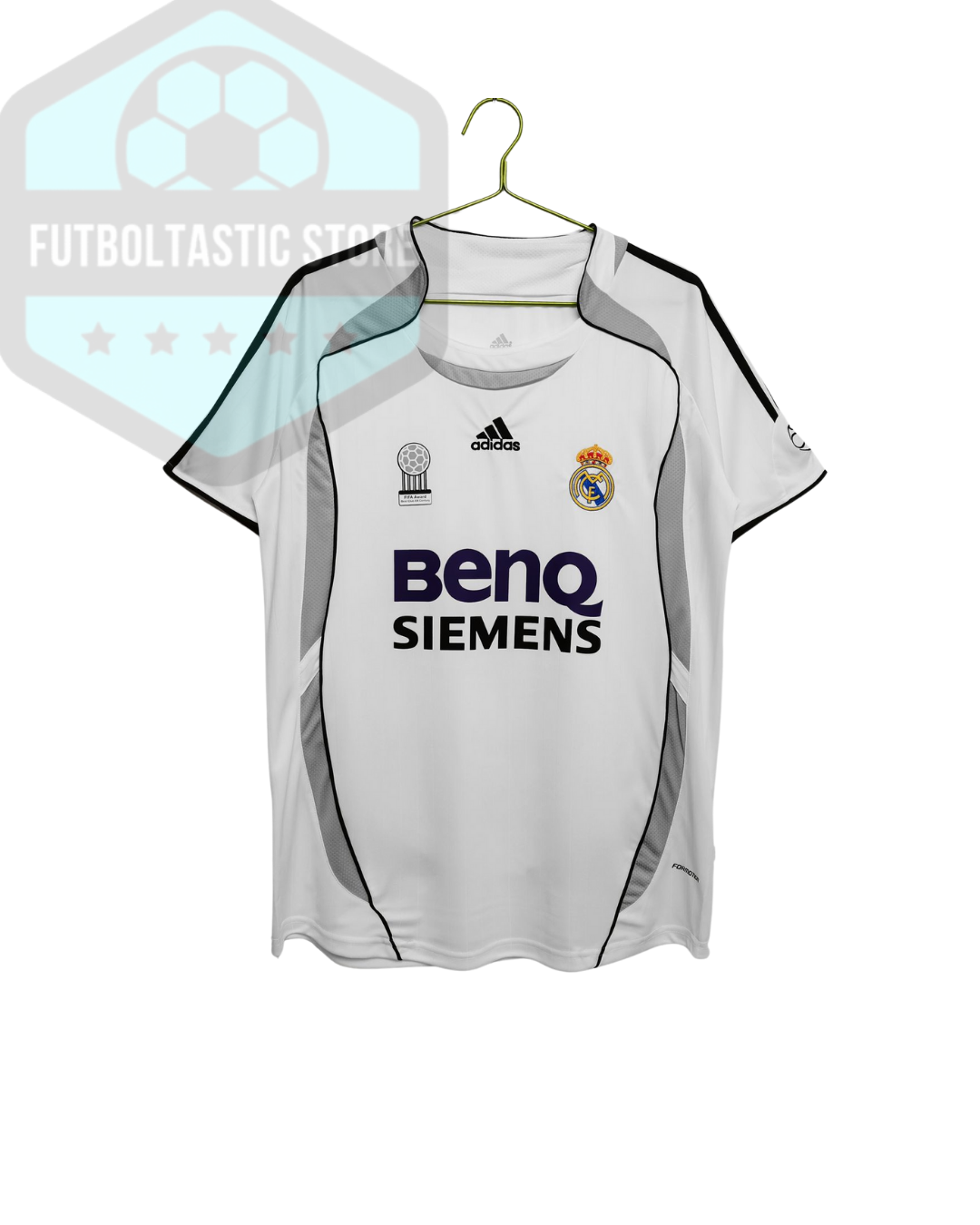Real Madrid White/Gray Retro Jersey