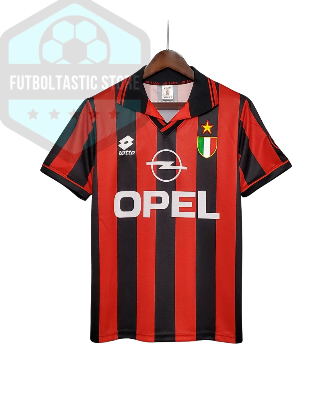 AC Milan Red/Black Retro Jersey
