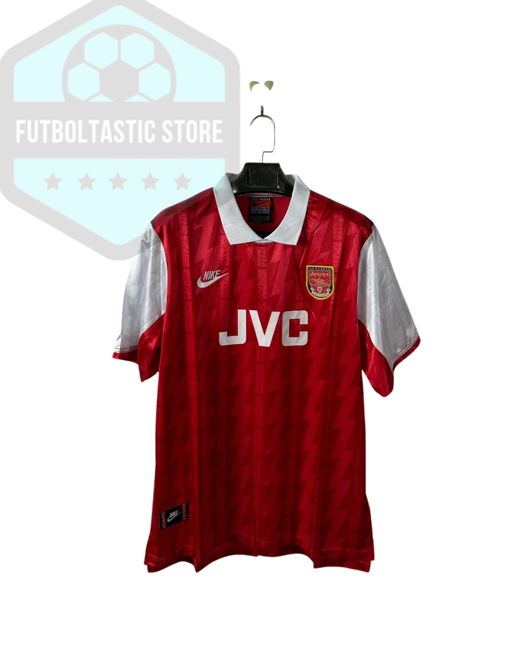 Arsenal Red/White Sleeves Retro Jersey