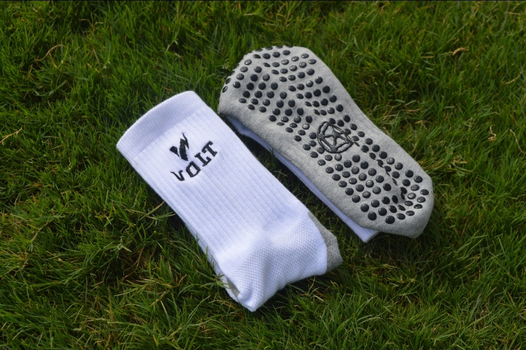 VOLT Grip Socks 1.0 (WHITE)