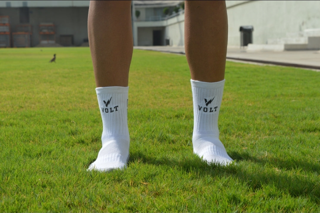 VOLT Grip Socks 1.0 (WHITE)