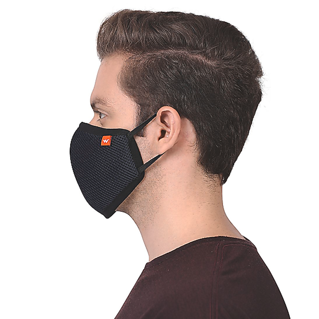 SUPERMASK W95 Reusable Outdoor Respirator – Pack Of 7 - Black