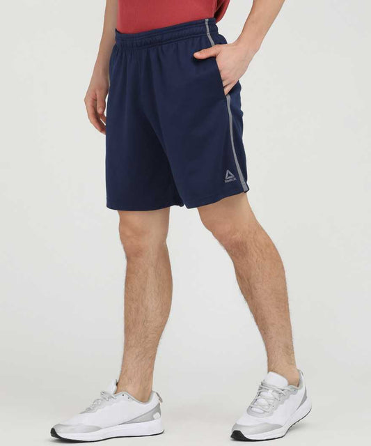 REEBOK Solid Men Dark Blue Sports Shorts