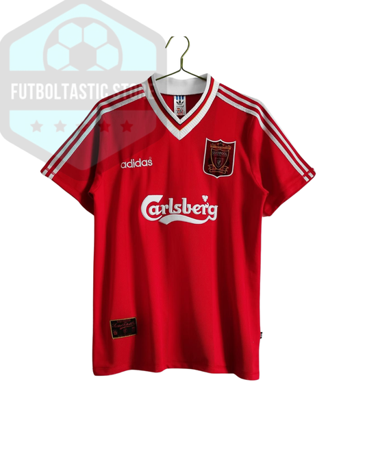 Liverpool Red/White Retro Jersey