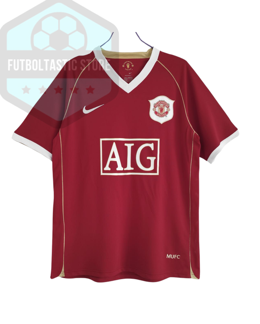 Manchester United Blood Red Retro Jersey