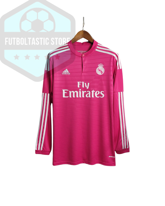 Real Madrid Full Sleeves Pink Retro Jersey