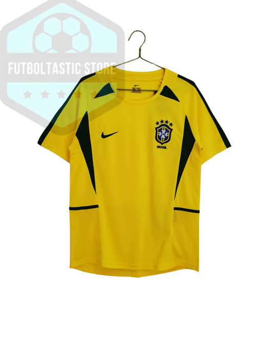 Brazil Yellow Retro Jersey