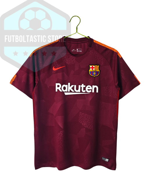 Barcelona Blood Red Retro Jersey