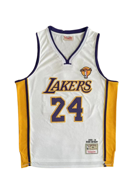 Kobe Bryant Los Angeles Lakers NBA (White and Golden)