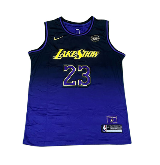 LeBron James Los Angeles Lakers NBA (Blue and Black)
