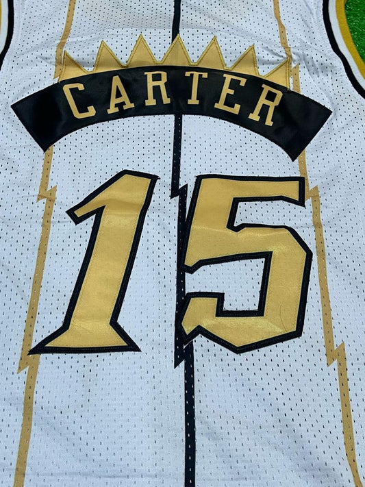 Vince Carter Toronto Raptors NBA (White and Golden)