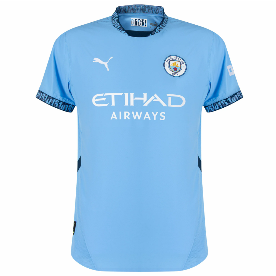 Manchester City FC 2024/25 HOME KIT (PLAYER VERSION)