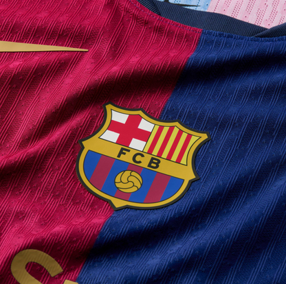 BARCELONA FC HOME KIT 2024/25 (PLAYER VERSION)