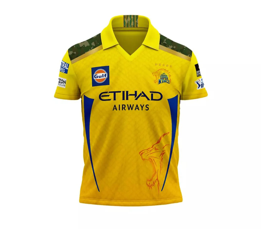 Chennai Super Kings Fan Version 2025 Jersey