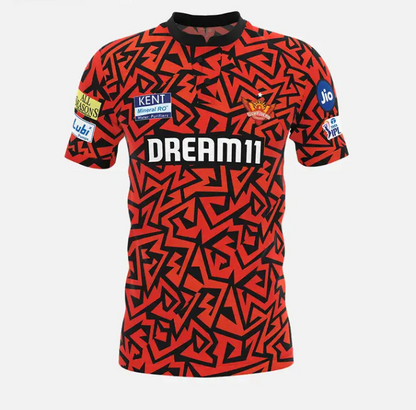 Sunrisers Hyderabad Fan Version 2025 Jersey