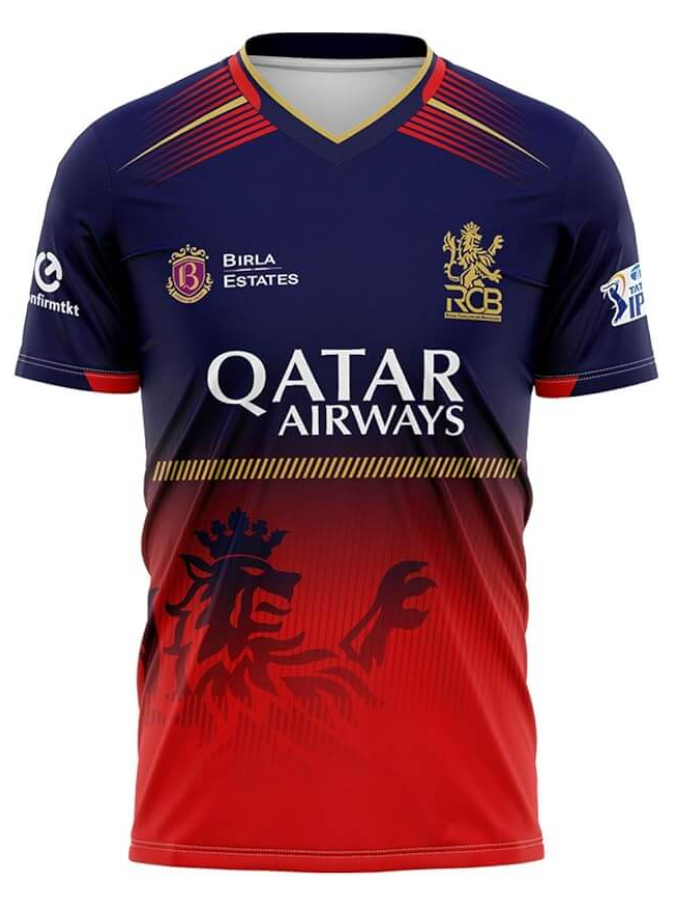 Royal Challengers Bangalore Fan Version 2025 Jersey