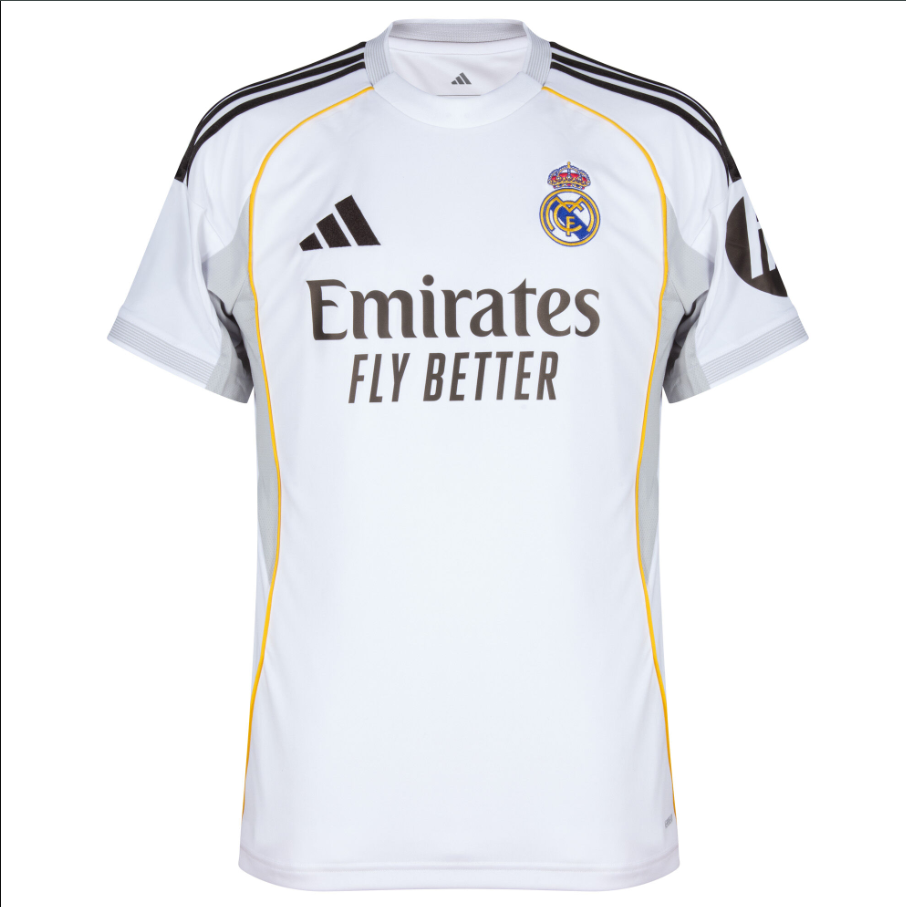 REAL MADRID HOME KIT 2025/26