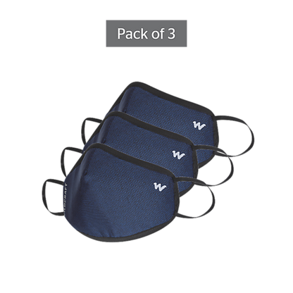 SUPERMASK W95 PLUS Reusable Outdoor Respirator – Pack Of 3 - POINTEL BLUE