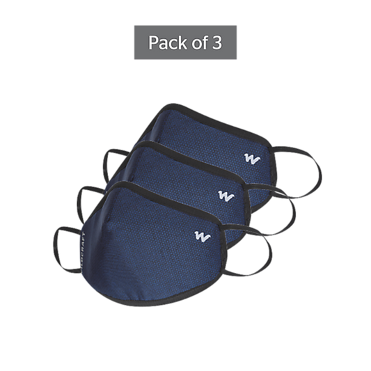 SUPERMASK W95 PLUS Reusable Outdoor Respirator – Pack Of 3 - POINTEL BLUE