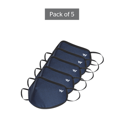 SUPERMASK W95 PLUS Reusable Outdoor Respirator – Pack Of 5 - POINTEL BLUE