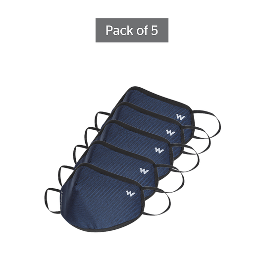 SUPERMASK W95 PLUS Reusable Outdoor Respirator – Pack Of 5 - POINTEL BLUE