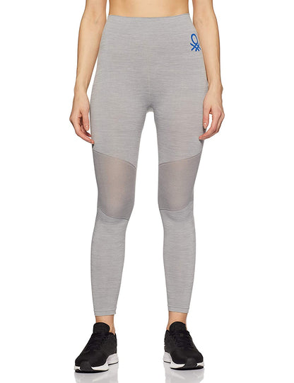United colors of Benetton Women's Grey Sports Tights